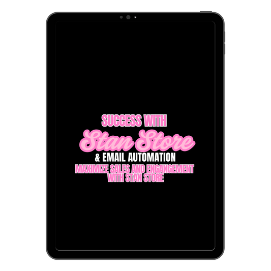 Success With Stan Store & Email Automation